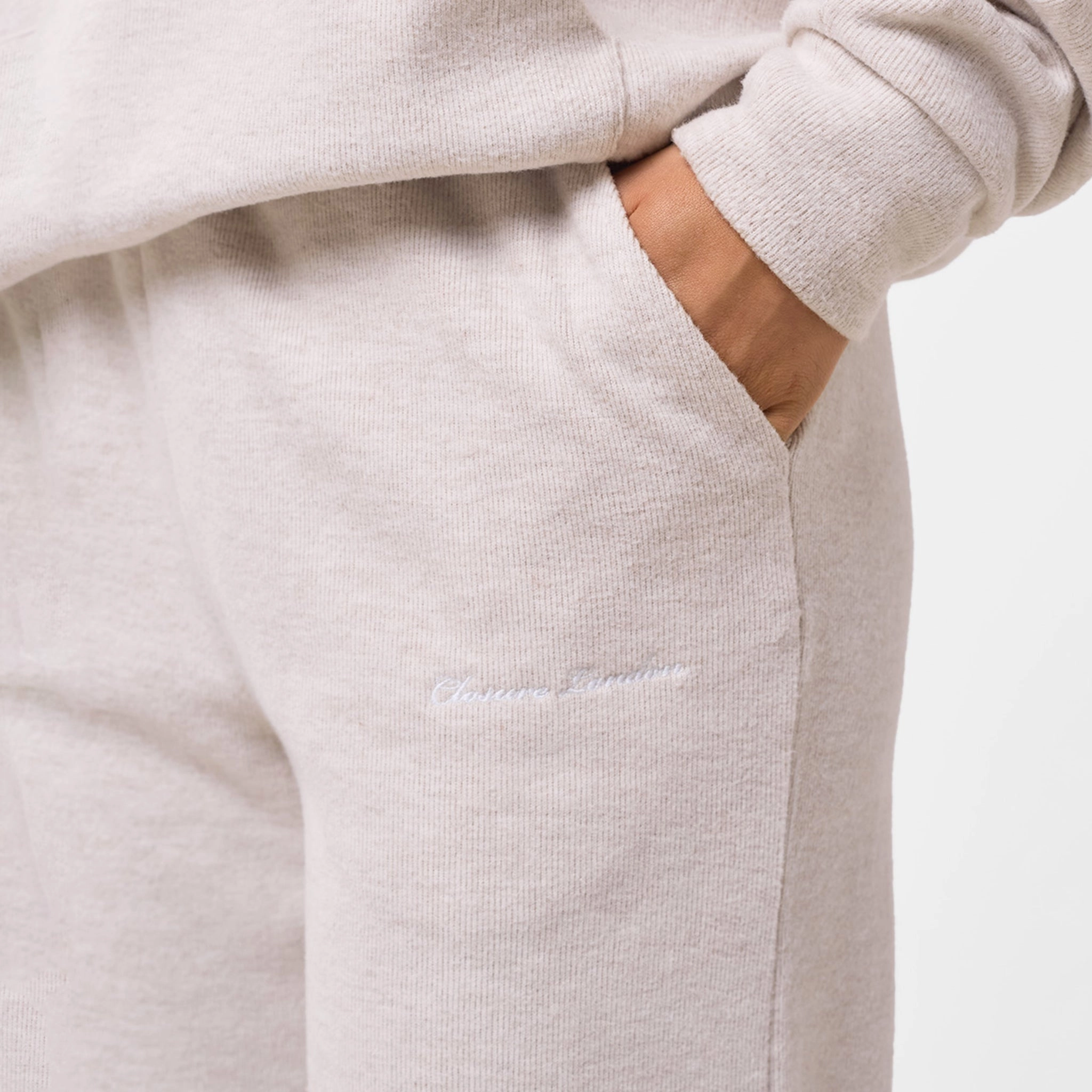 Soft Knit Tracksuit | Oatmeal