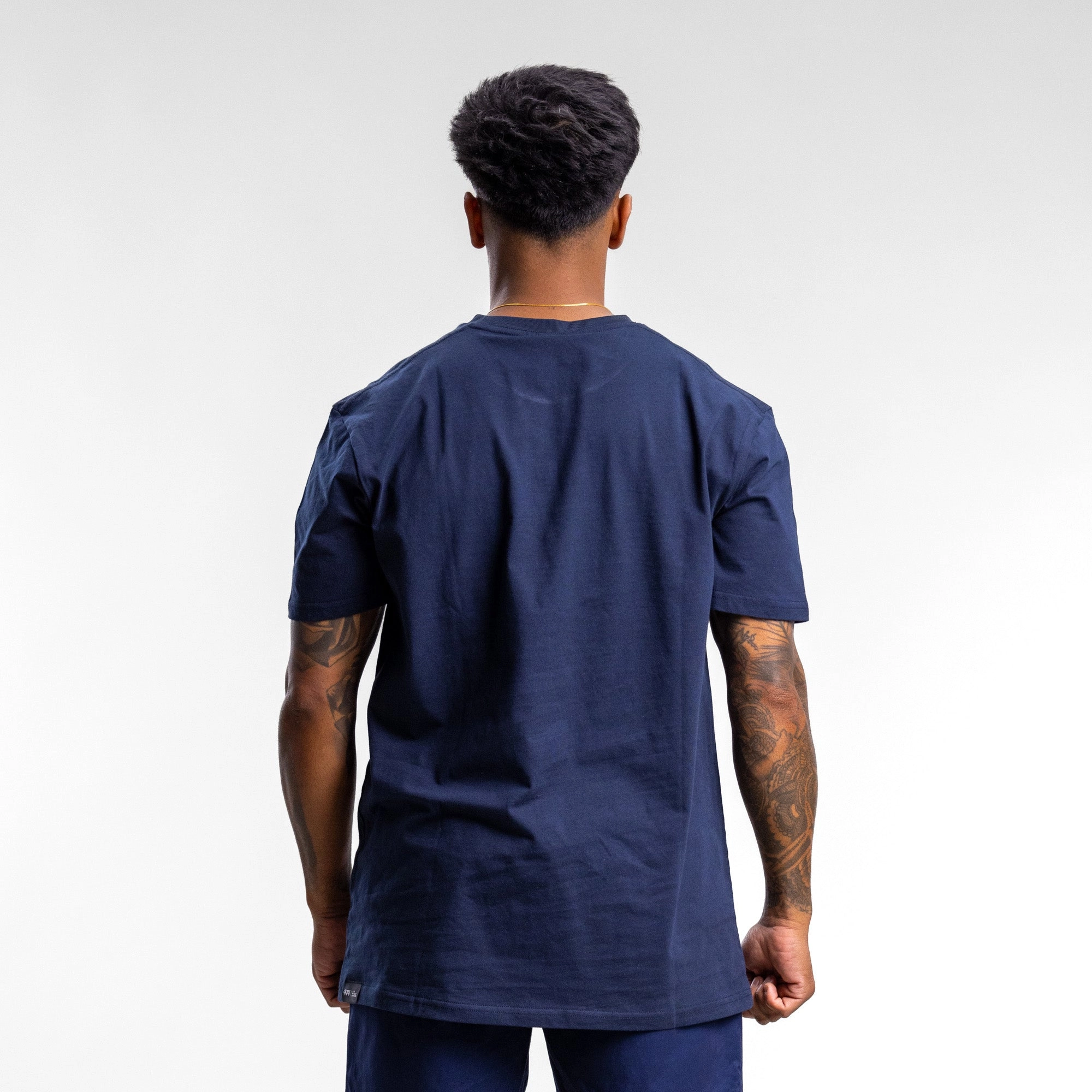 Speed 100 Block Tee Men's NAVY