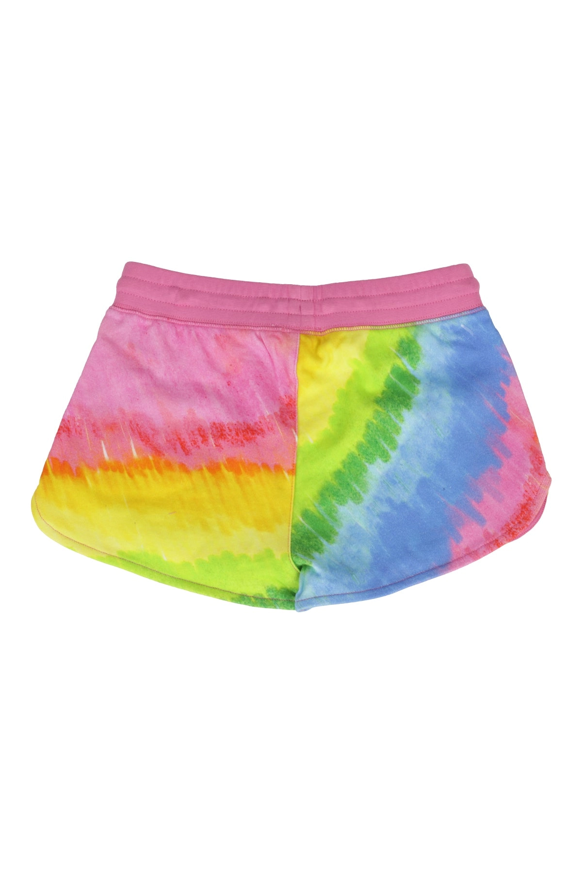 Stella McCartney Kids Rainbow Pattern Drawstring Shorts