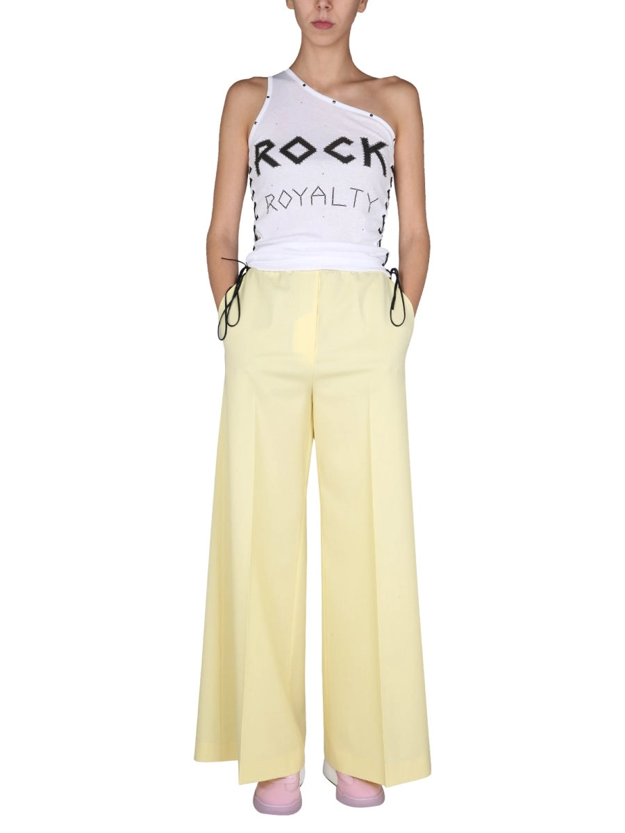 Stella McCartney Rock Royalty One-Shoulder T-Shirt