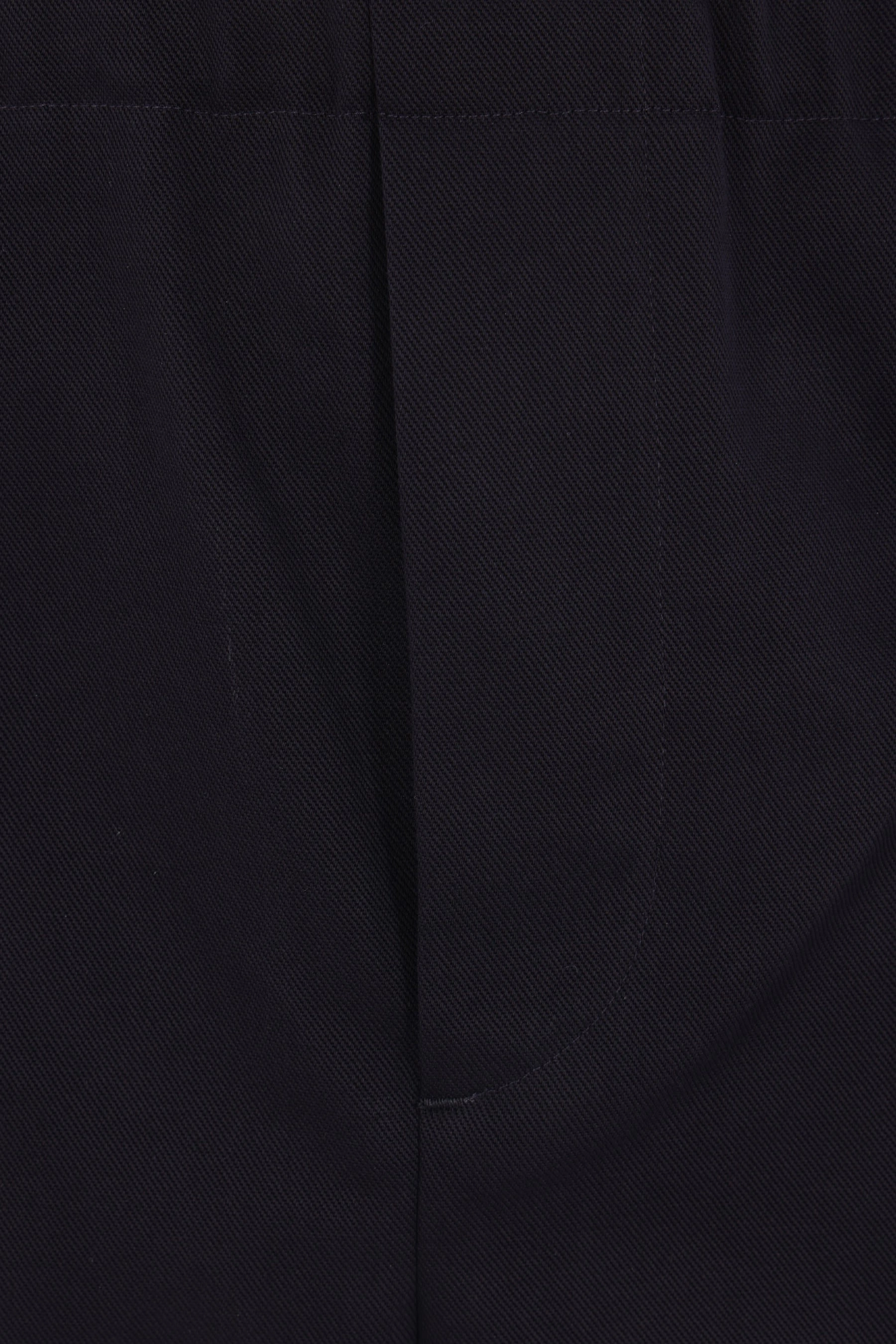 straight-leg trousers in gabardine
