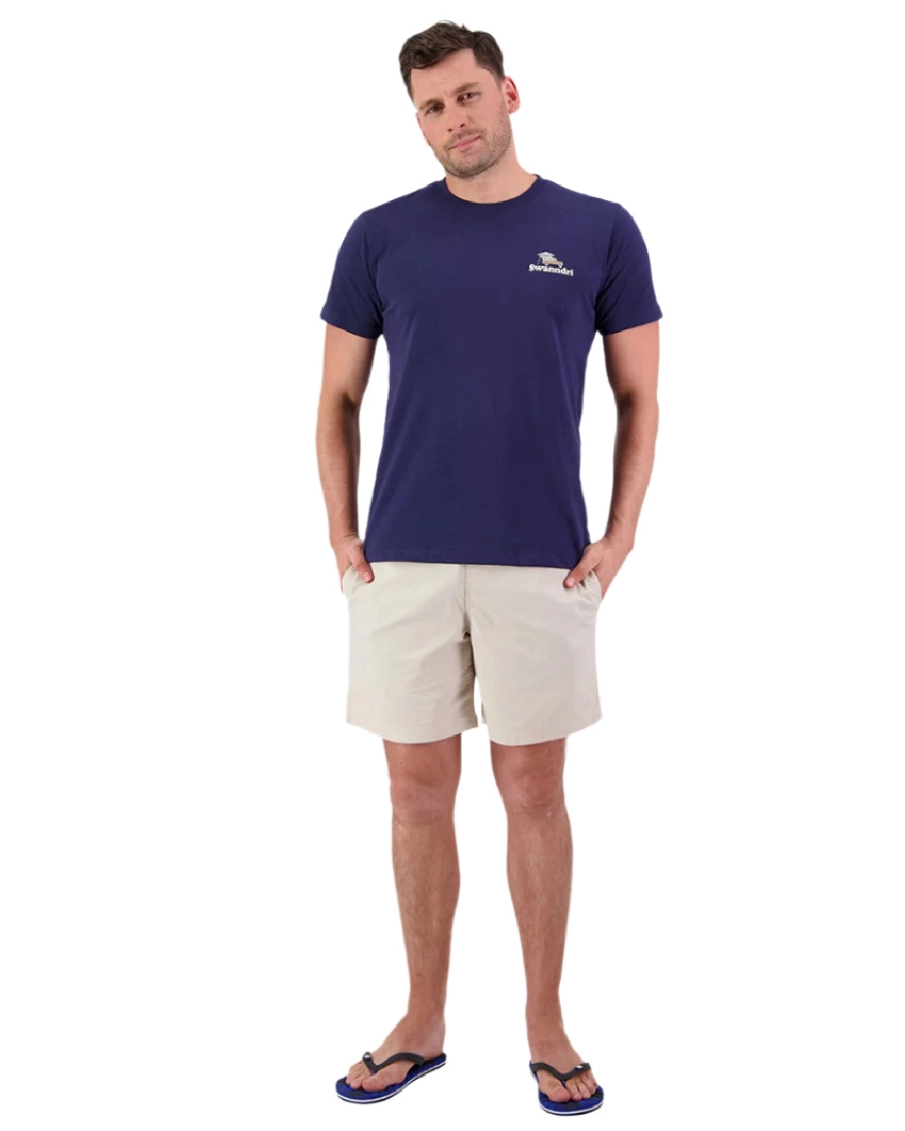 Swanndri Mens Pop Top Printed T Shirt