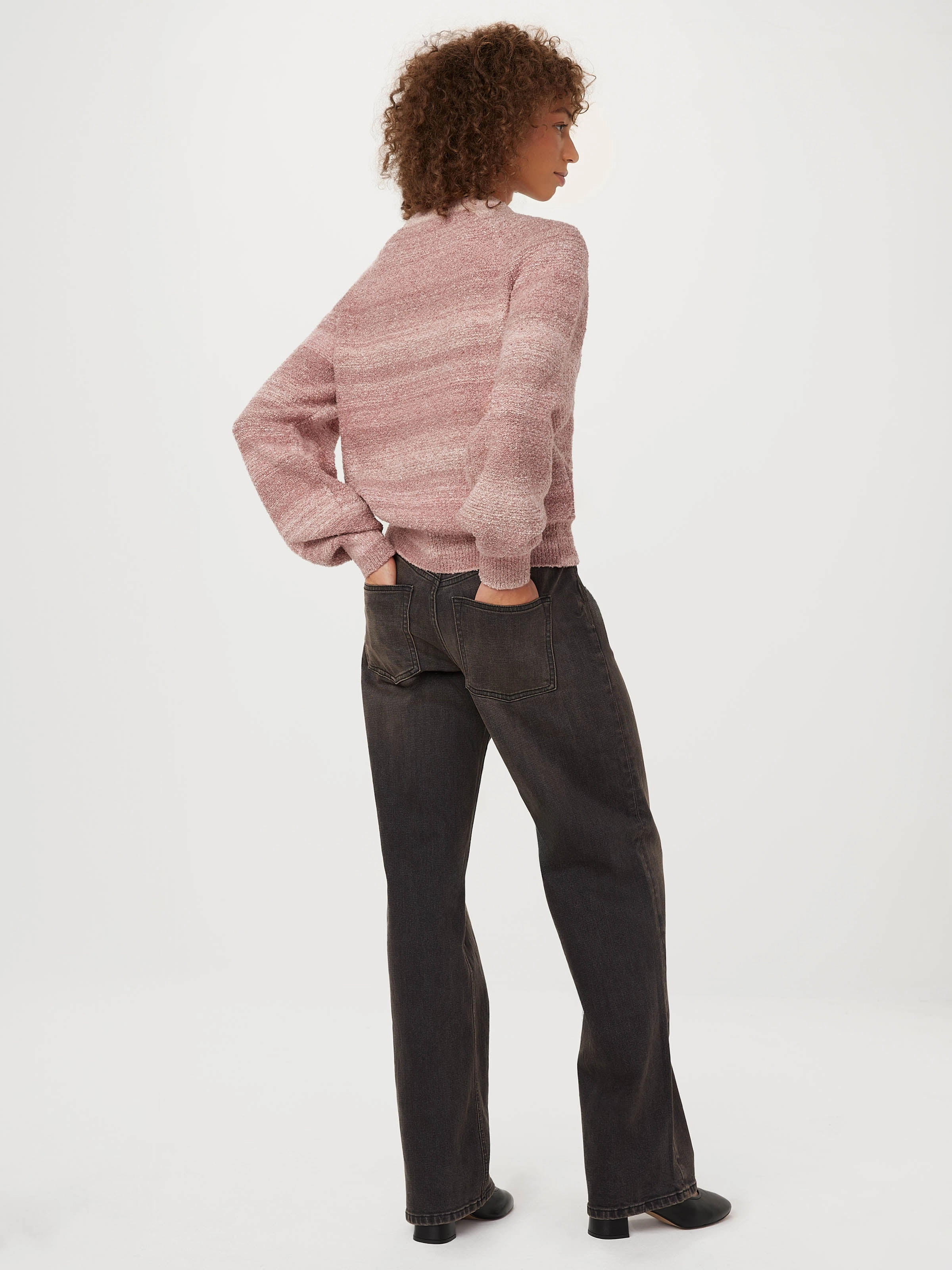 The Seawool® Crewneck Sweater in Fade Rose
