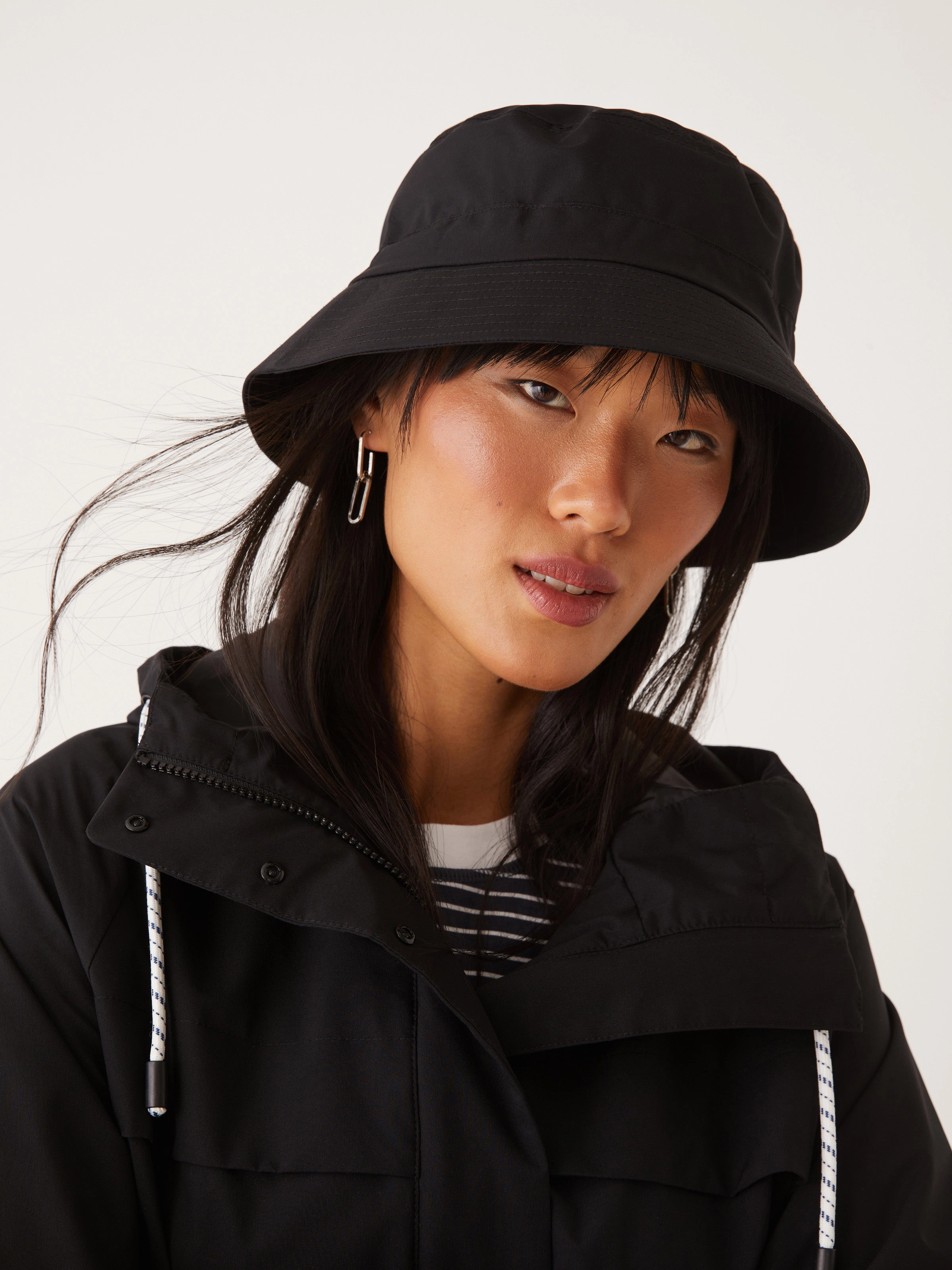 The Stanley Rain Jacket in Black