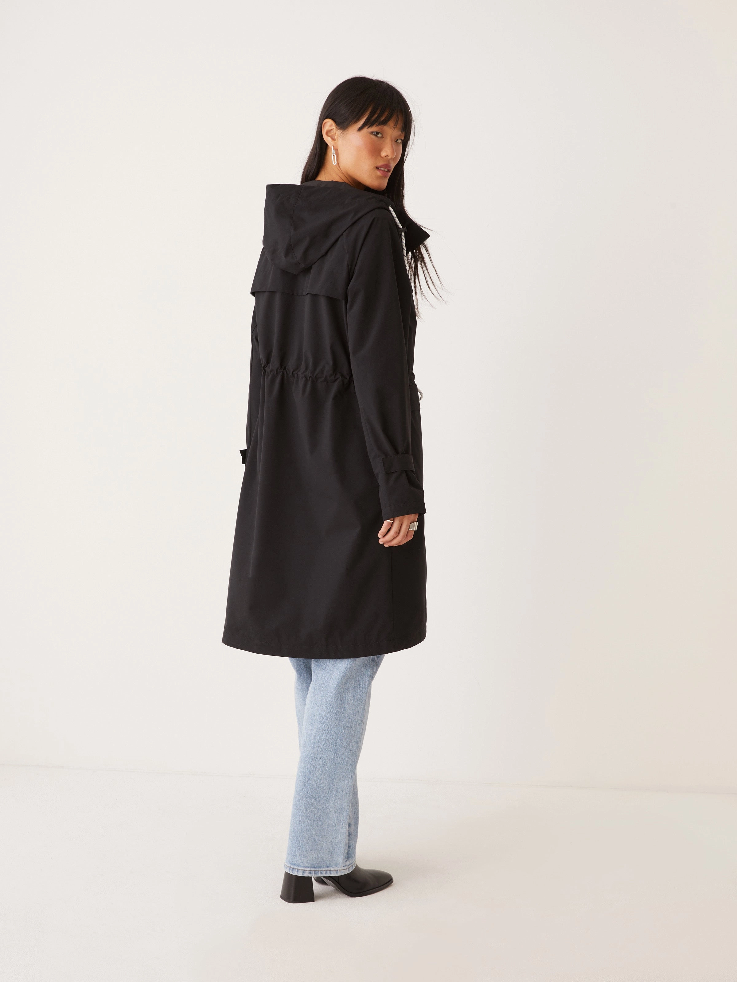 The Stanley Rain Jacket in Black