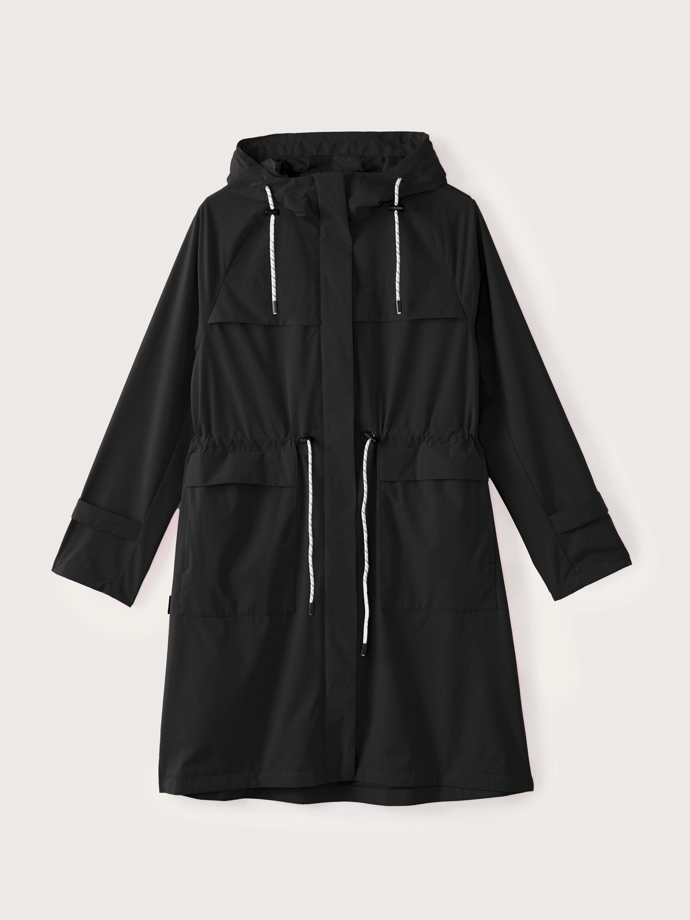 The Stanley Rain Jacket in Black