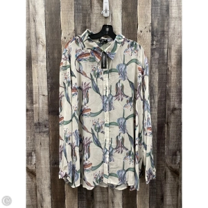 Top Long Sleeve By Pretty Little Thing In Multi-colored, Size: 3x