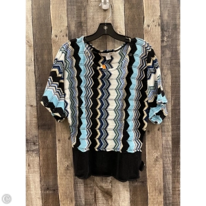Top Short Sleeve By August Silk In Multi-colored, Size: S