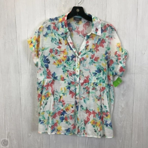 Top Short Sleeve By Clothes Mentor In Multi-colored, Size: M
