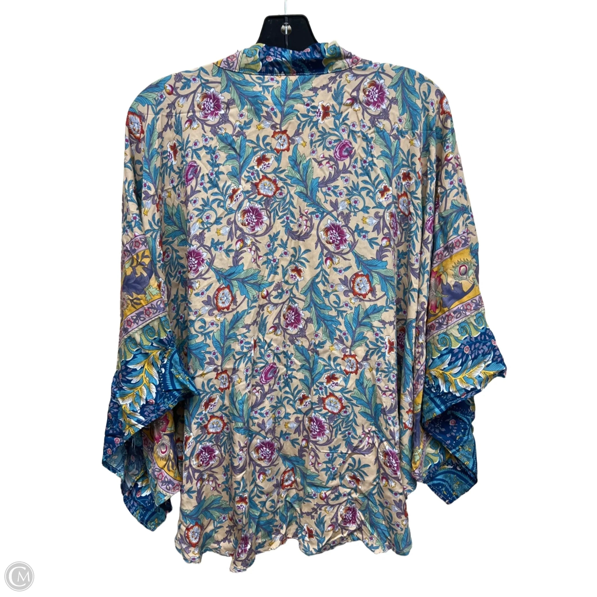 Top Short Sleeve By Clothes Mentor In Multi-colored
