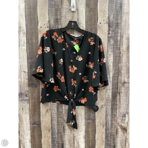 Top Short Sleeve By Lush In Multi-colored, Size: S