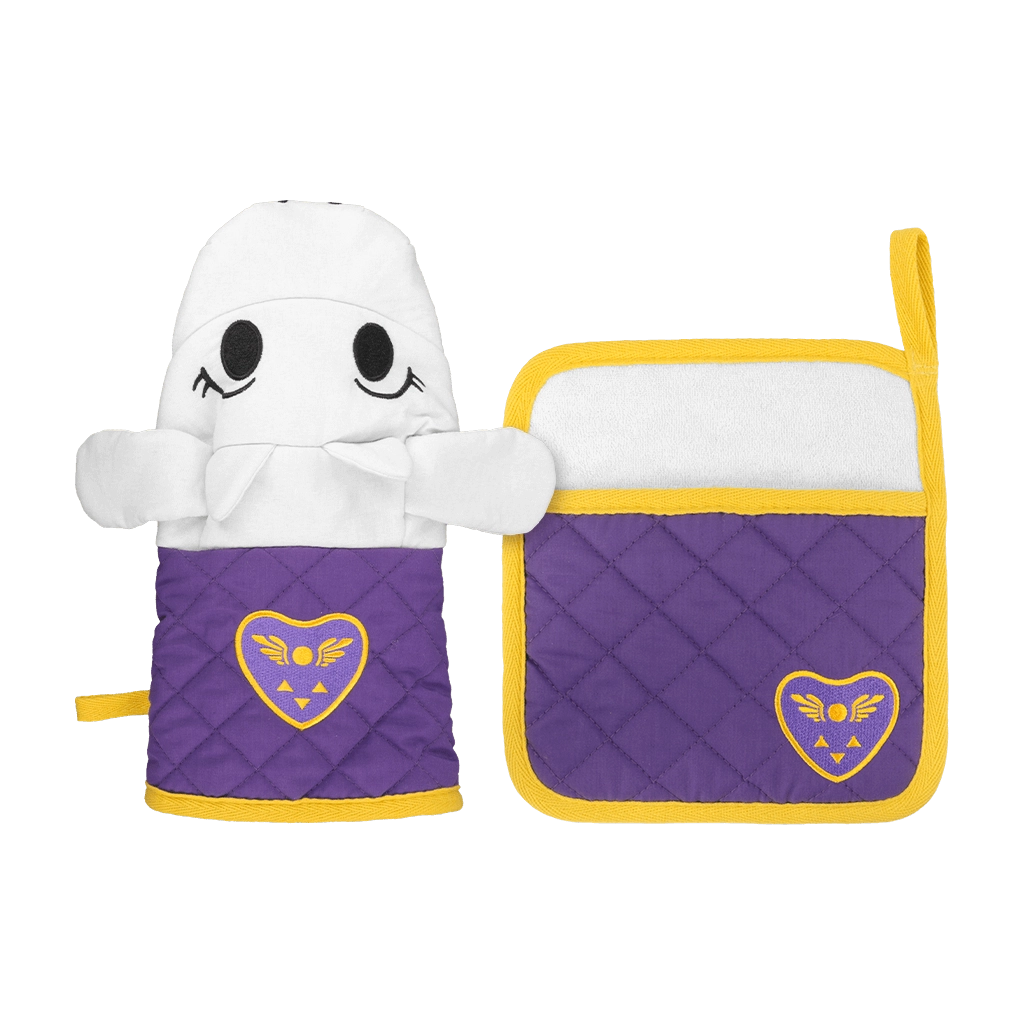 Toriel's Kitchen Oven Mitt & Potholder Set