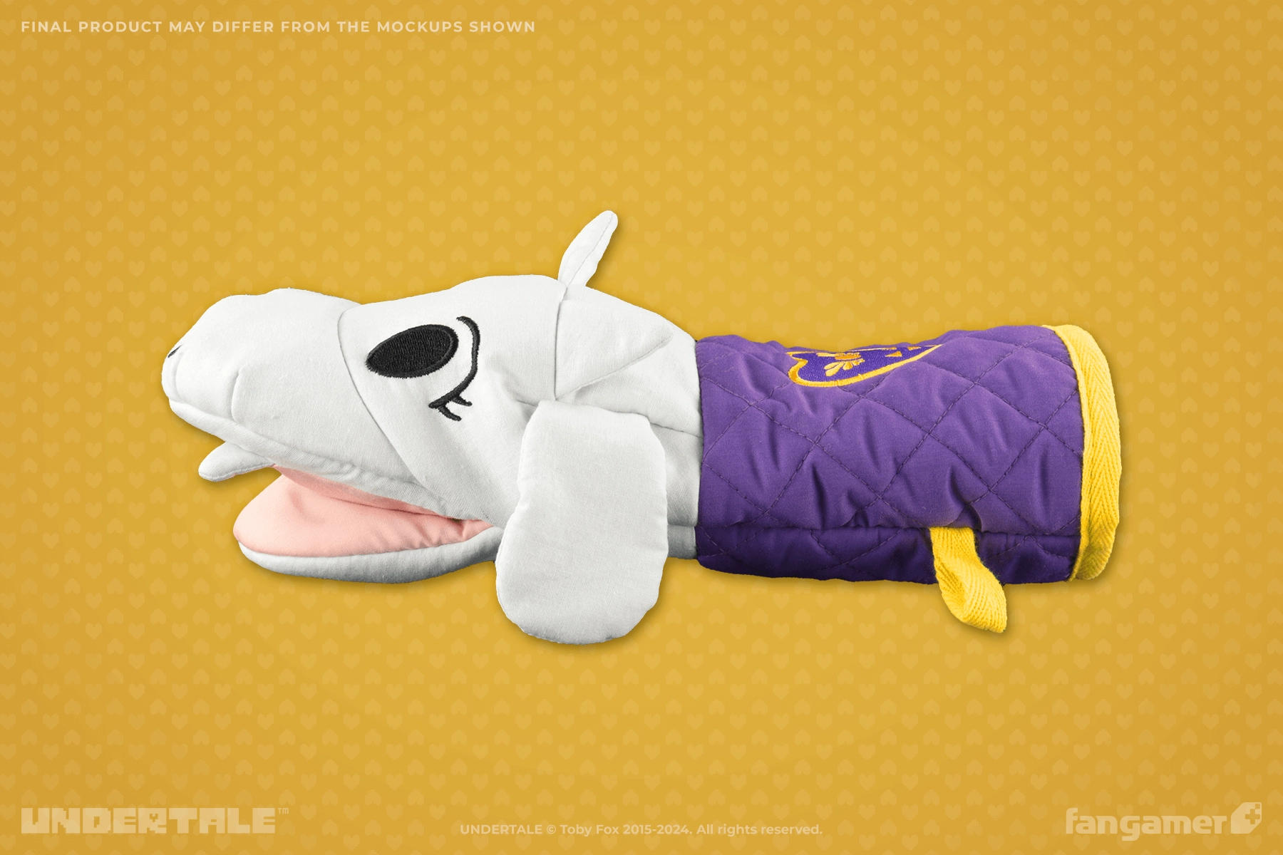 Toriel's Kitchen Oven Mitt & Potholder Set