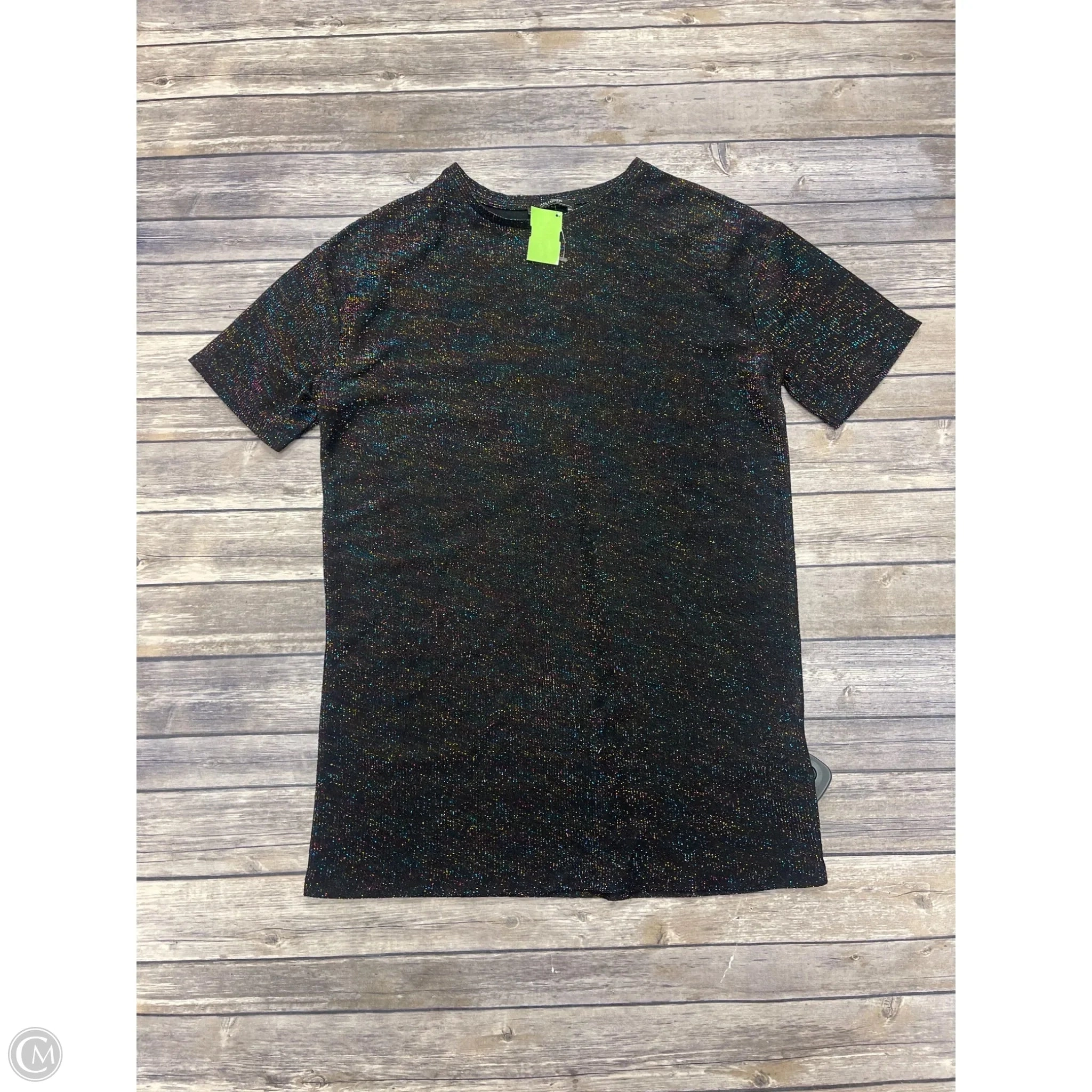 Tunic Short Sleeve By Zara In Multi-colored, Size: S