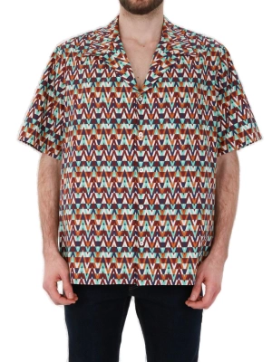 Valentino Pattern Printed Buttoned Shirt