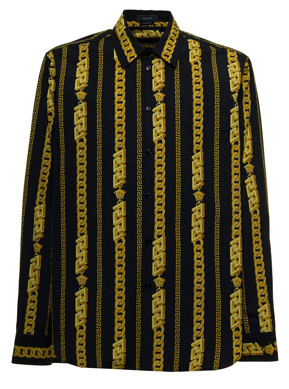 Versace Barocco Printed Buttoned Shirt