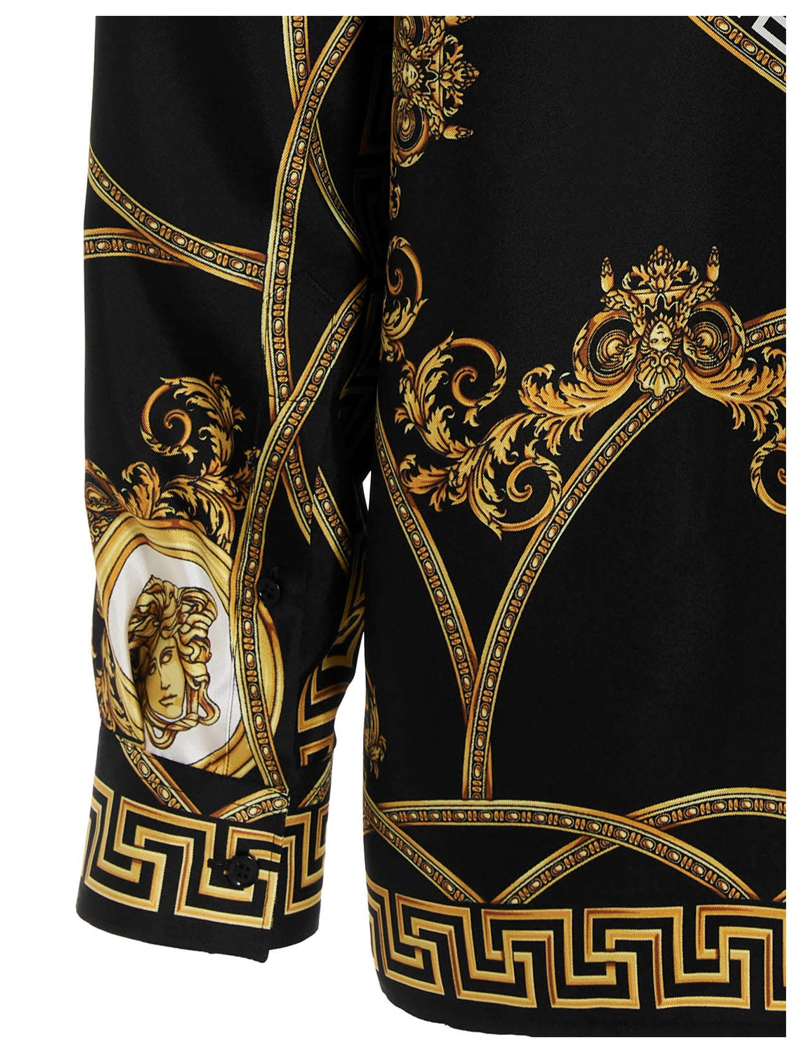 Versace Baroque-Printed Buttoned Shirt