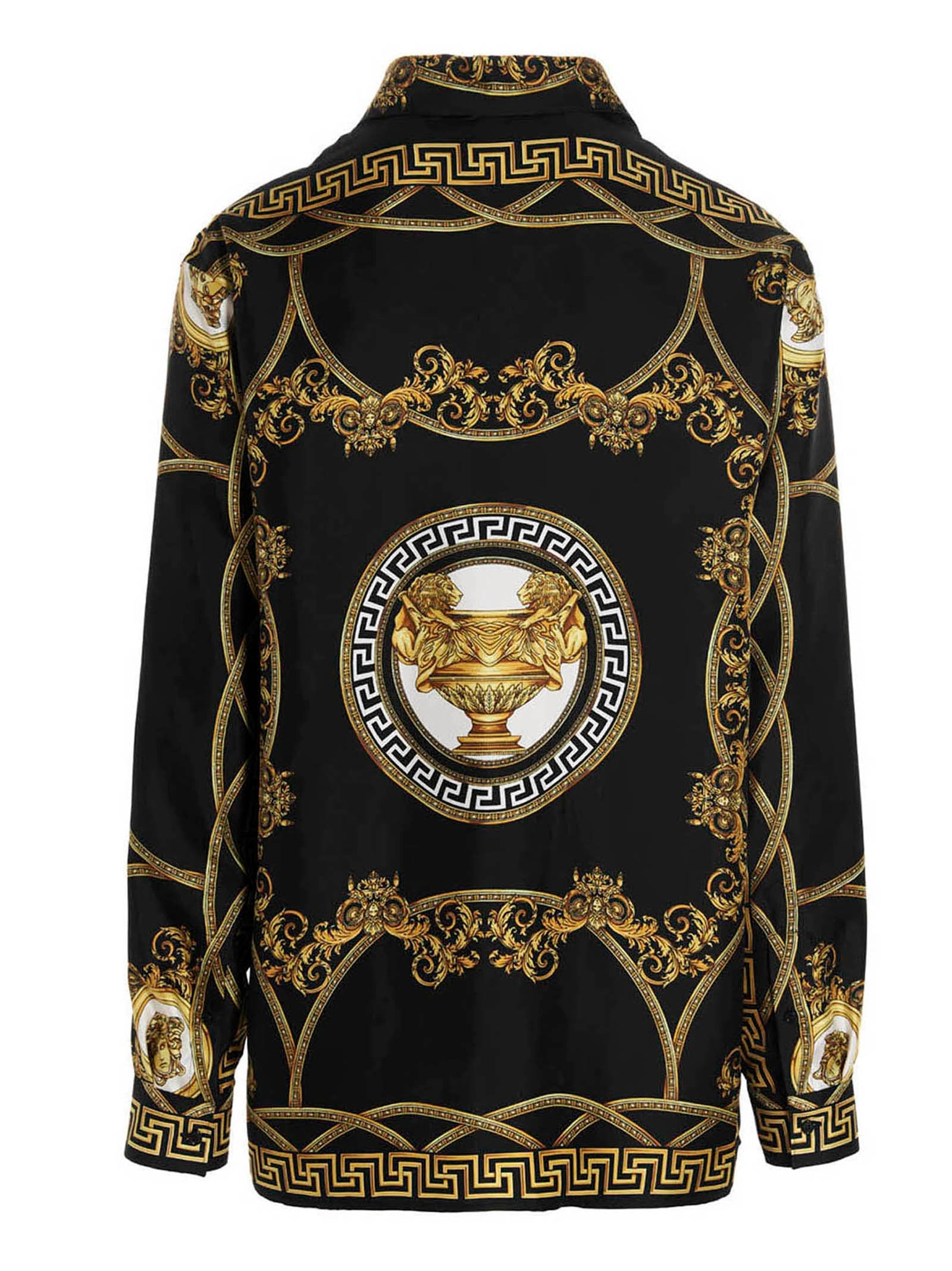 Versace Baroque-Printed Buttoned Shirt