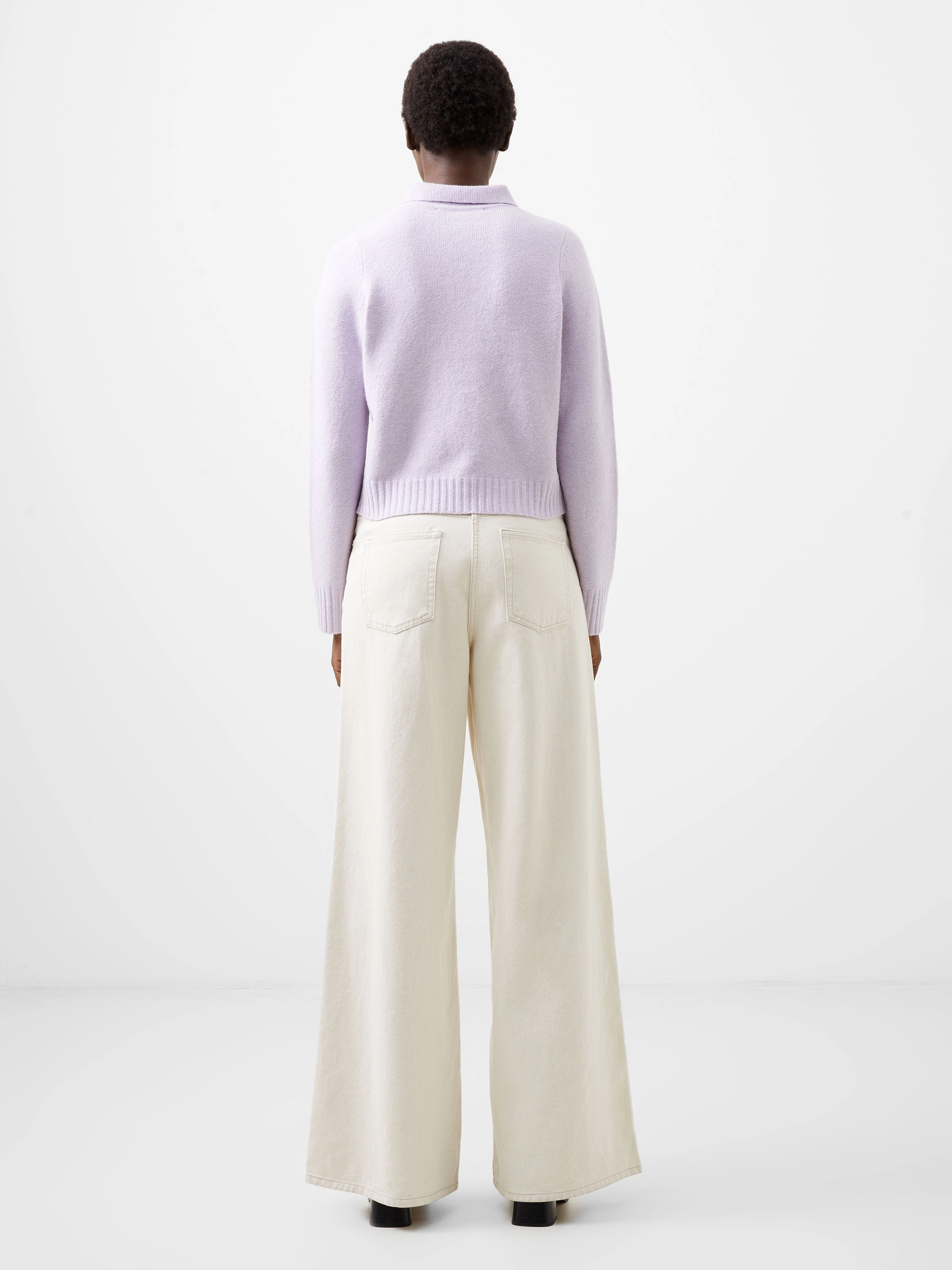 Vhari Recycled Long Sleeve Button Up Jumper