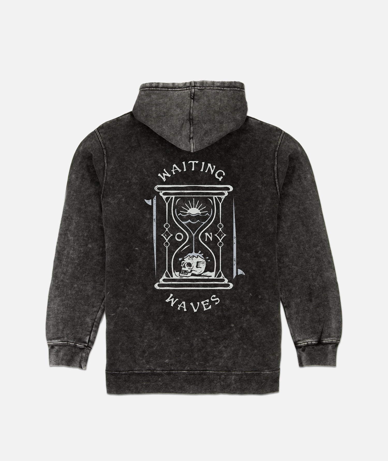 Waiting On Waves Hoodie - Black