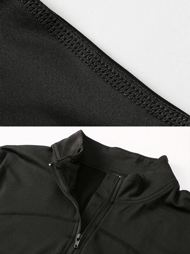 Women's Winter Long Sleeve Fleece Fitness Sports Thermal Tops