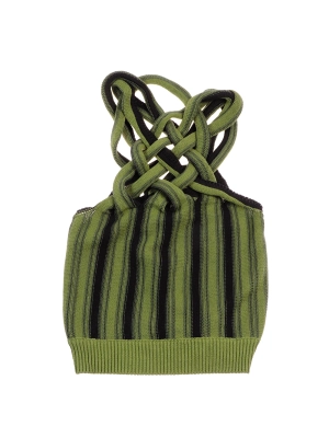 Y/Project Vertical Striped Braided Top