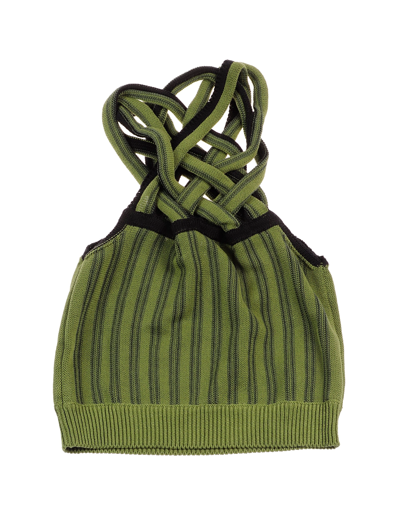 Y/Project Vertical Striped Braided Top