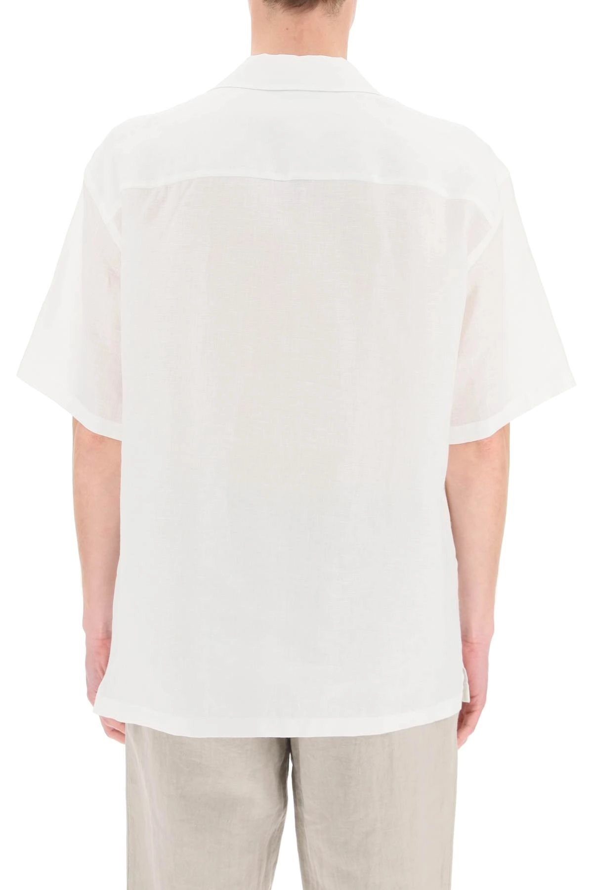 Z Zegna Buttoned Short-Sleeved Shirt