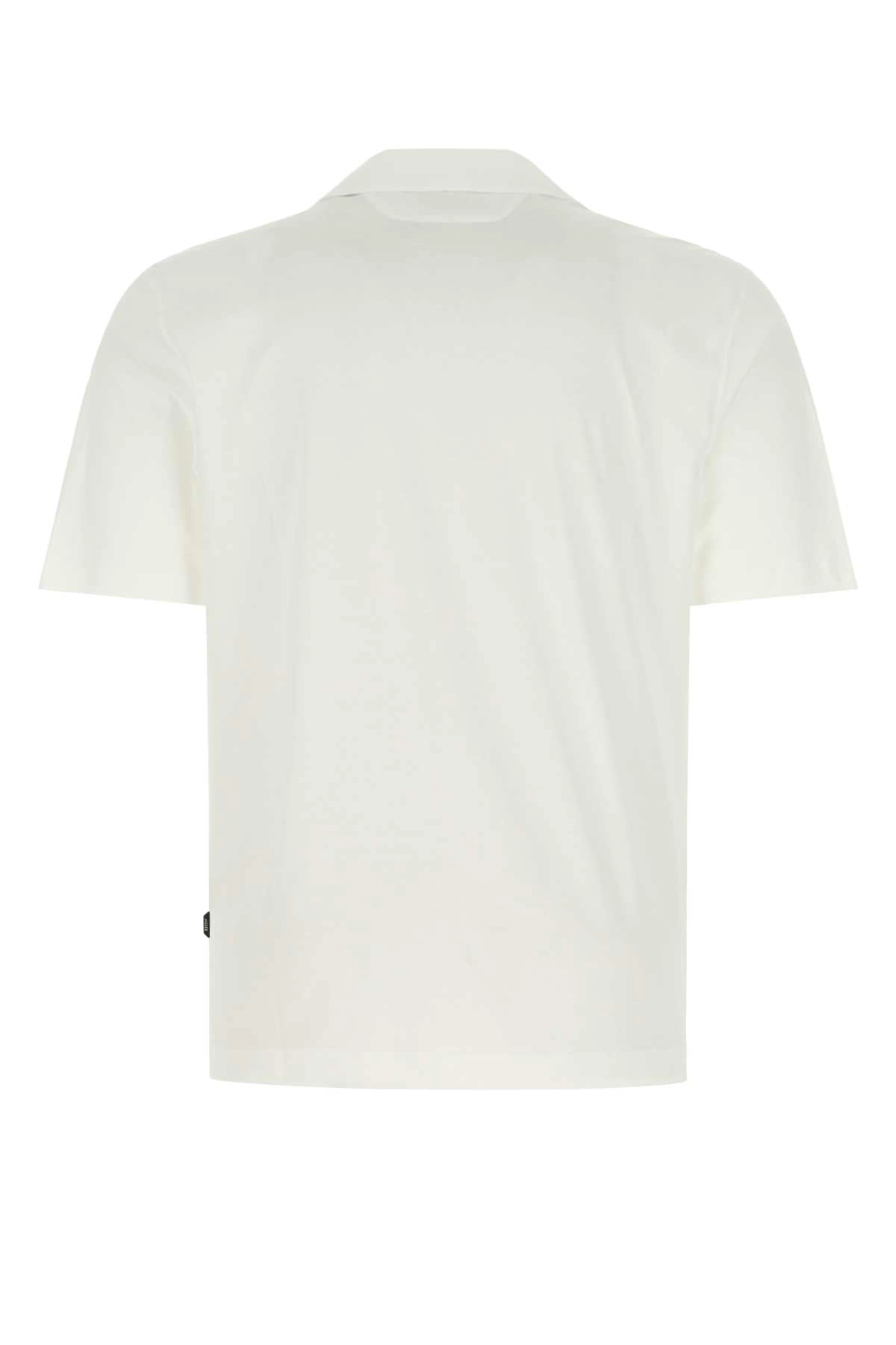 Z Zegna Buttoned Short-Sleeved Shirt